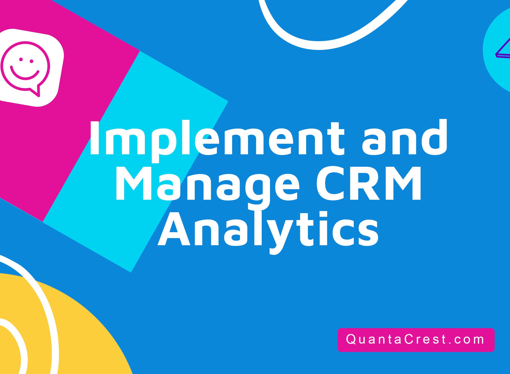 Implement and Manage CRM Analytics